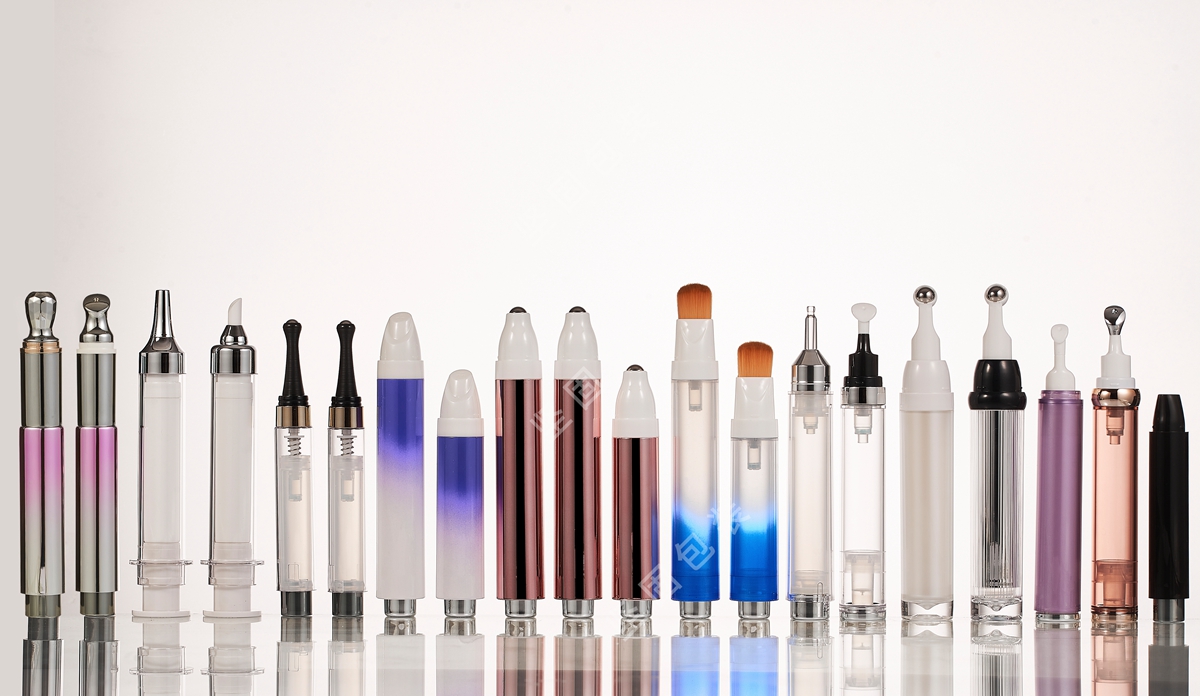 Ball bottle, eye cream bottle, eye serum bottle, vibrating instrument bottle