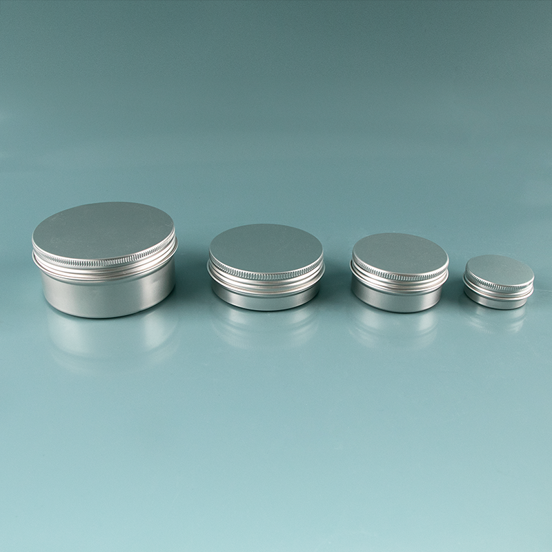 30g 50g 60g 80g 100g 1oz 2oz 5oz empty aluminum tin for lip balm candle aluminum jar