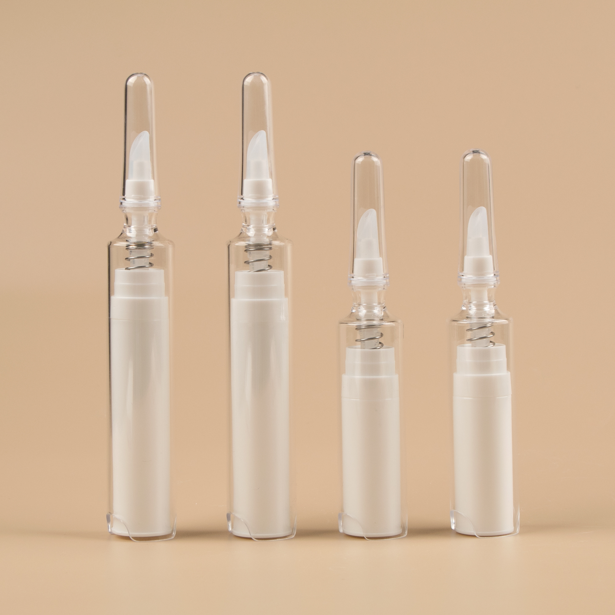 5ml 10ml makeup tubes transparent ampoule plastic water light needle cosmetic plastic bottle